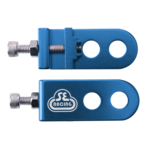 SE Racing SE Racing BMX Bicycle Chain Tensioners for 3/8" axles - BLUE