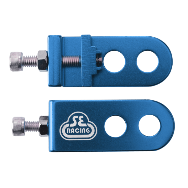 SE Racing SE Racing BMX Bicycle Chain Tensioners for 3/8" axles - BLUE