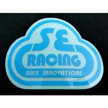 SE Racing SE Racing head tube decal - 2nd Generation - BABY BLUE