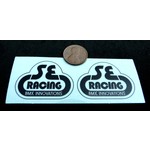 SE Racing SE Racing seat mast decal - 1st Generation - BLACK