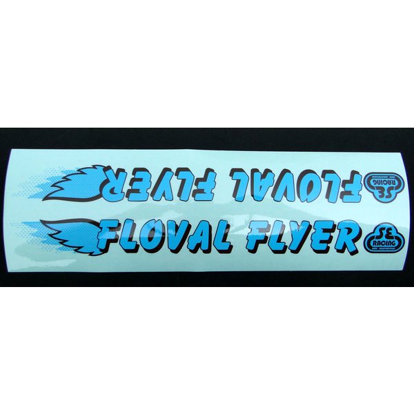 SE Racing SE Racing FLOVAL FLYER frame downtube decal BABY BLUE/BROWN