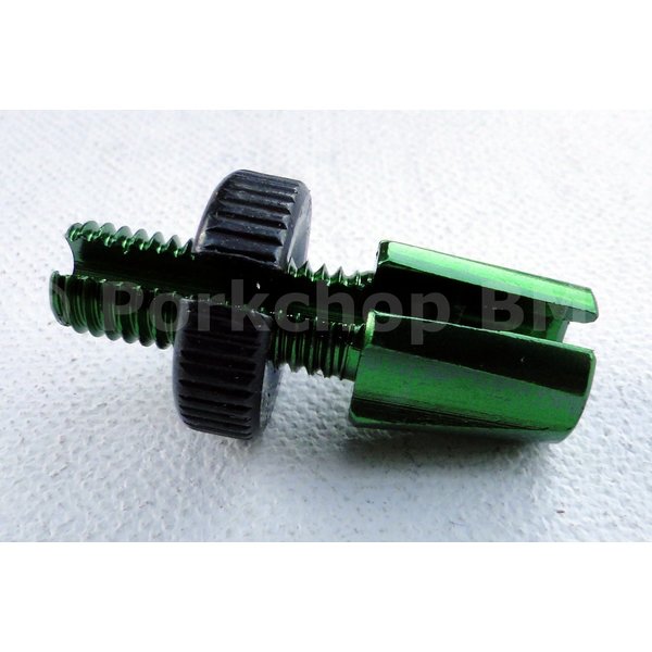 Dia-Compe Dia-Compe M7 bicycle brake lever threaded barrel adjuster - GREEN