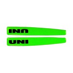 Air-Uni Uni Domed BMX Seat Decal Pads for Turbo 2 seat - NEON GREEN