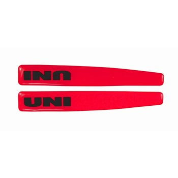 Air-Uni Uni Domed BMX Seat Decal Pads for Turbo 2 seat - NEON PINK