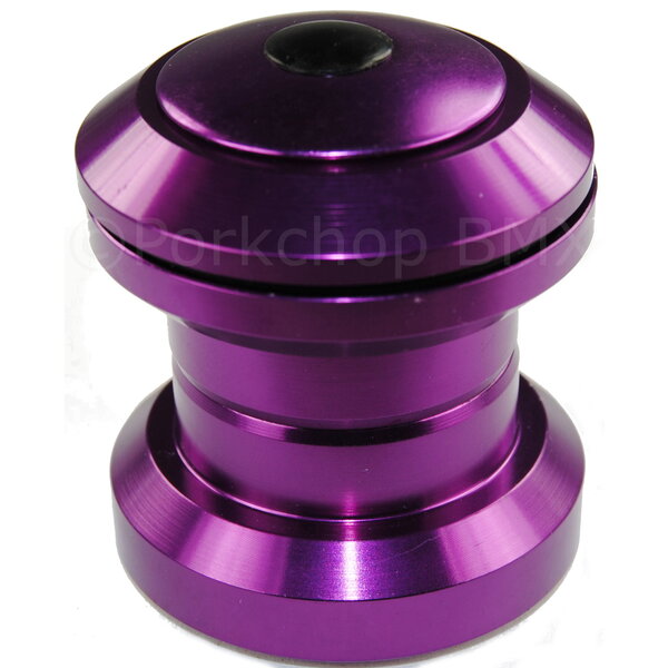 Aluminum alloy BMX headset 1 1/8" threadless - PURPLE ANODIZED