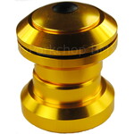 Aluminum alloy BMX headset 1 1/8" threadless - GOLD ANODIZED