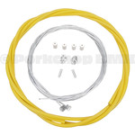 Porkchop BMX Premium Bicycle Brake Cable Kit for BMX/MTB  - YELLOW