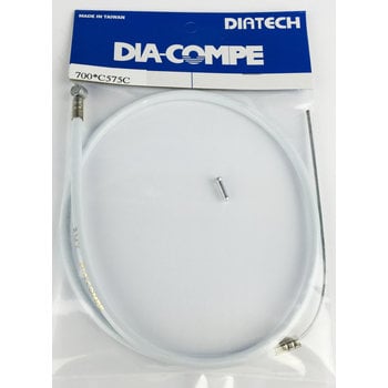 Dia-Compe Dia-Compe FRONT BMX bicycle brake cable - WHITE