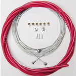 Porkchop BMX ACS Rotor Freestyle Bicycle Brake Cable Kit for BMX/MTB - BERRY PINK
