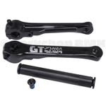 GT ***BLEMISH***GT Power Series 175mm aluminum alloy 22mm spindle BMX bicycle crank set (arms, spindle, bolts) - BLACK***BLEMISH***