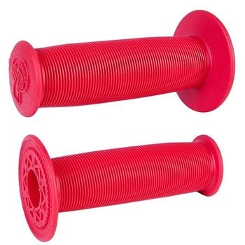 ODI ***BLEMISH***ODI BMX bicycle Mushroom closed end grips 120mm RED***BLEMISH***