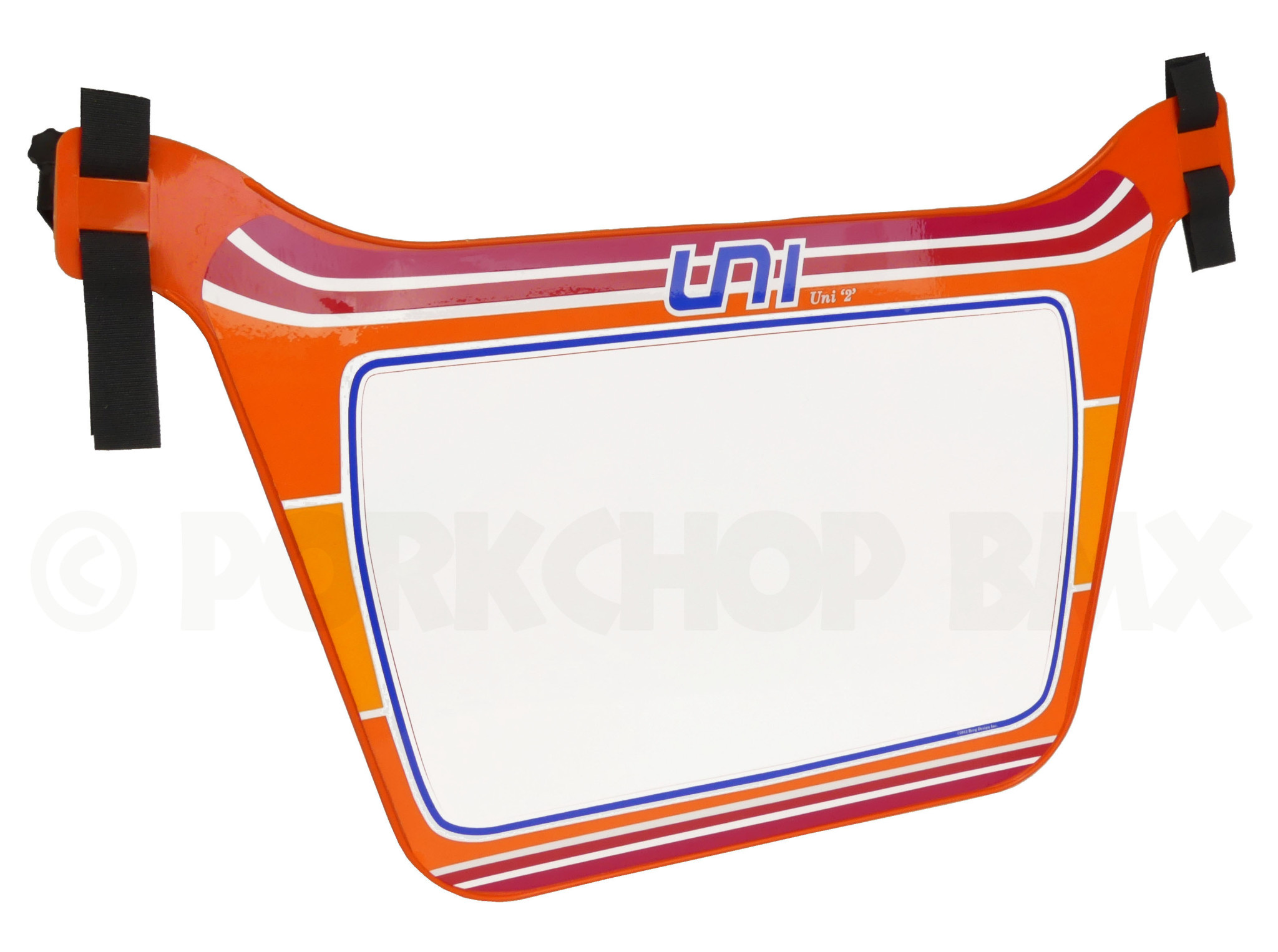 Air-Uni BMX Number Plate (original 1980's molds!) 