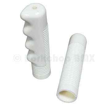 Hunt Wilde Hunt Wilde Flexon FG bicycle grips for 7/8" bars - WHITE (PAIR)