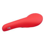 Porkchop BMX Porkchop BMX VL-1356 railed bicycle seat saddle - VINYL - RED