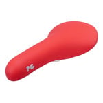 Porkchop BMX Porkchop BMX VL-1356 railed bicycle seat saddle - VINYL - RED