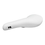 Porkchop BMX Porkchop BMX VL-1356 railed bicycle seat saddle - VINYL - WHITE