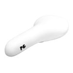 Porkchop BMX Porkchop BMX VL-1356 railed bicycle seat saddle - VINYL - WHITE