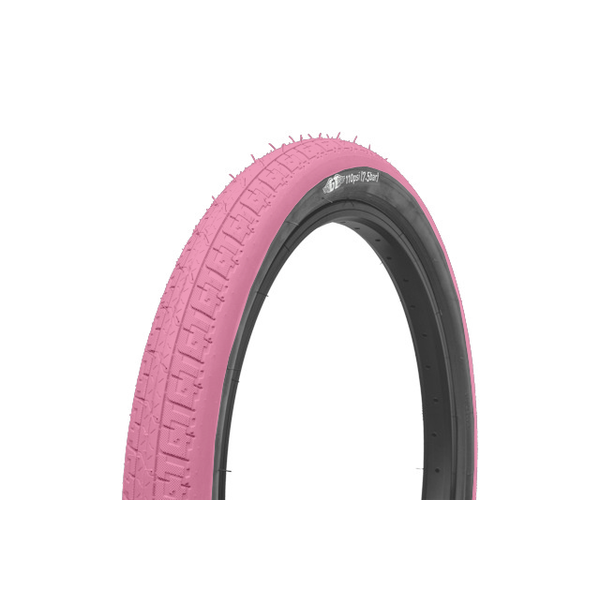 GT GT LP-5 20" x 2.35" BMX bicycle tire - 110 psi - PINK with BLACK sidewall