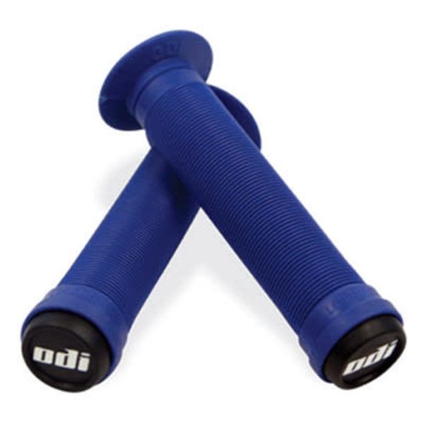 ODI ODI BMX Attack Longneck open end BMX bicycle grips with bar ends 143mm BLUE