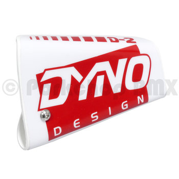 Dyno Dyno D2 Brake Guard - made in USA - RED/WHITE
