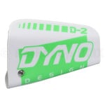 Dyno Dyno D2 Brake Guard - made in USA - NEON GREEN/WHITE