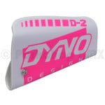Dyno Dyno D2 Brake Guard - made in USA - NEON PINK/WHITE