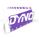 Dyno Dyno D2 Brake Guard - made in USA - PURPLE/WHITE