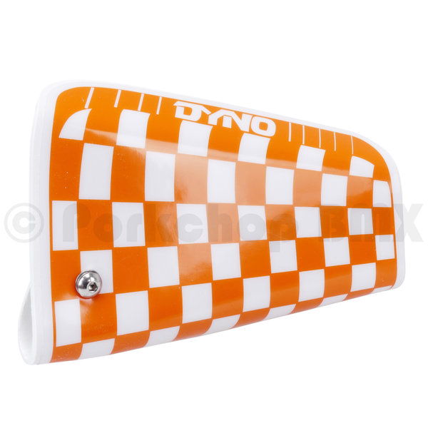 Dyno Dyno D1 Brake Guard - made in USA - ORANGE/WHITE