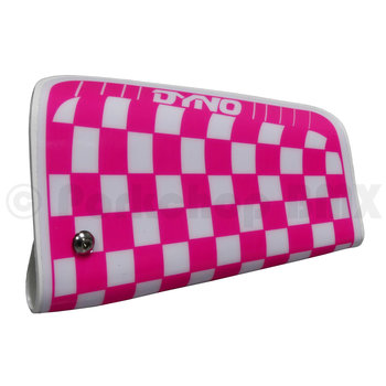 Dyno Dyno D1 Brake Guard - made in USA - NEON PINK/WHITE