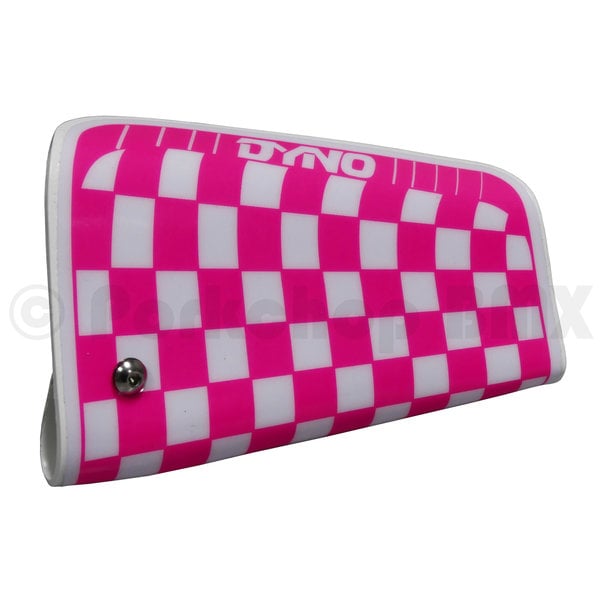 Dyno Dyno D1 Brake Guard - made in USA - NEON PINK/WHITE