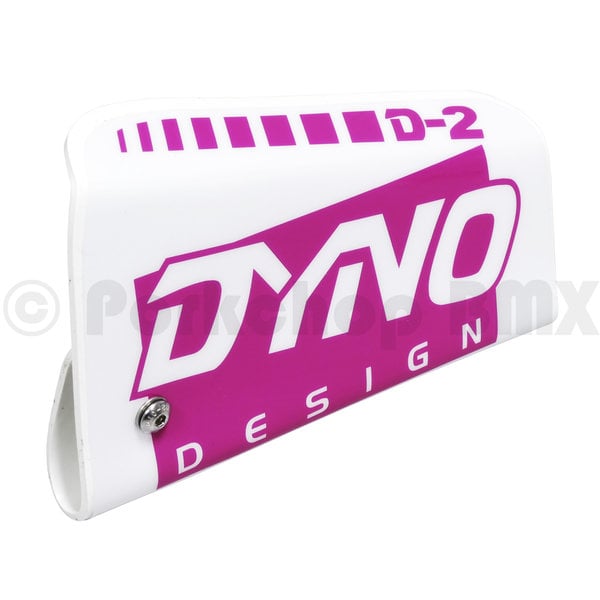 Dyno Dyno D2 Brake Guard - made in USA - MAGENTA/WHITE