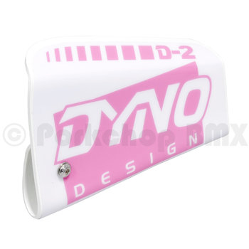 Dyno Dyno D2 Brake Guard - made in USA - PINK/WHITE