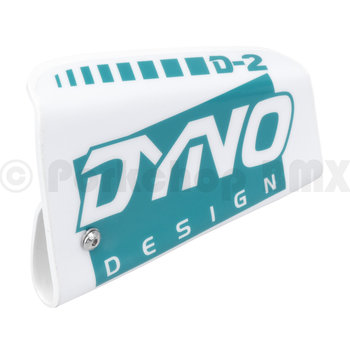 Dyno Dyno D2 Brake Guard - made in USA - TEAL/WHITE