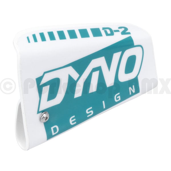 Dyno Dyno D2 Brake Guard - made in USA - TEAL/WHITE