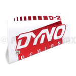 Dyno Dyno D2 Brake Guard - officially licensed, made in USA - CHROME RED/WHITE