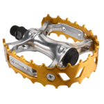 SE Racing ***BLEMISH***SE Racing VP-747 3rd gen bear trap XC-II BMX alloy pedals - 9/16" - GOLD***BLEMISH***