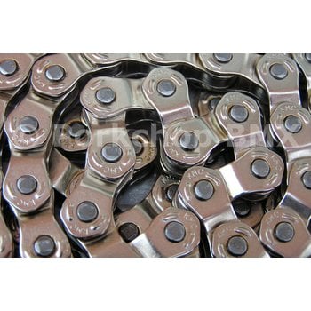KMC KMC HL1 Wide (formerly HL710) Half Link Bicycle Chain 1/8" 100L - SILVER