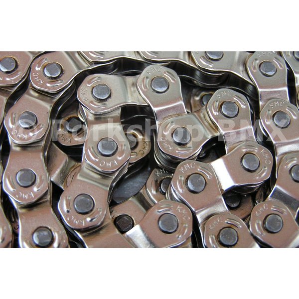 KMC KMC HL1 Wide (formerly HL710) Half Link Bicycle Chain 1/8" 100L - SILVER