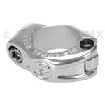 Dia-Compe Dia-Compe MX hinged BMX bicycle seat clamp - 28.6mm (1 1/8") SILVER