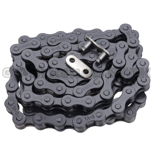 KMC KMC BMX Bicycle Chain Z410 1/2" x 1/8" x 112L  - BLACK PAINTED