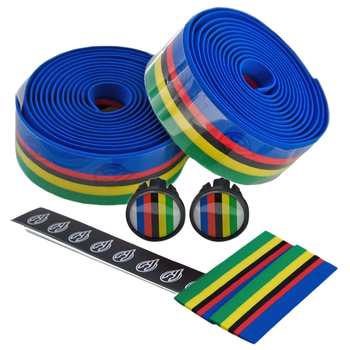 Cinelli Cork Handlebar Tape, Stripes - World Champion