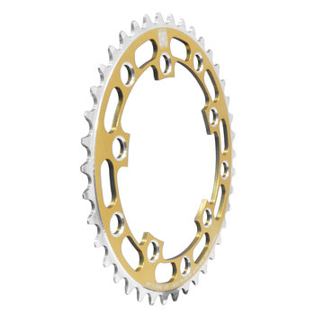 Chop Saw USA Chop Saw I 40T BMX Single Speed Bicycle Chainring 110/130 bcd - LIGHT GOLD ANODIZED