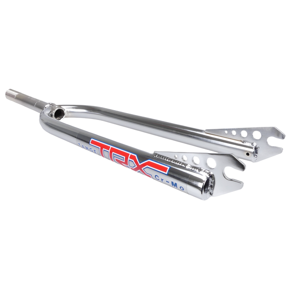 Tange Tange TRX 1" threaded, 180mm steer tube, 26" old school BMX chromoly fork for 26" wheel - CHROME