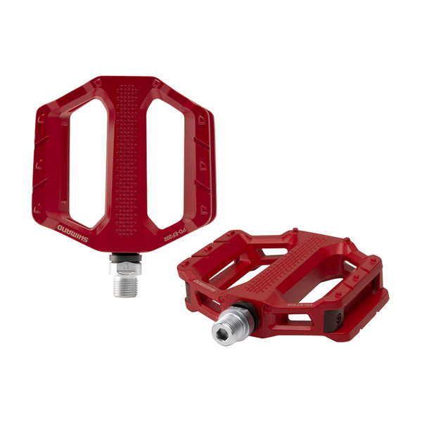 Shimano Shimano - PD-EF202 - 9/16" Flat Pedals - w/o Reflectors - RED (EPDEF202R)