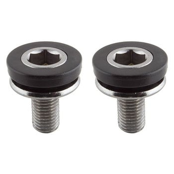Porkchop BMX M8 Bicycle Crank Arm Square Taper Spindle Bolt with collars PAIR