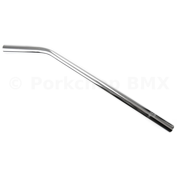 Porkchop BMX Chromoly BMX bicycle layback seat post 22.2mm (7/8") -  CHROME