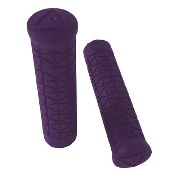 A'ME AME Tri flangeless bicycle grips (MTB or BMX) - PURPLE