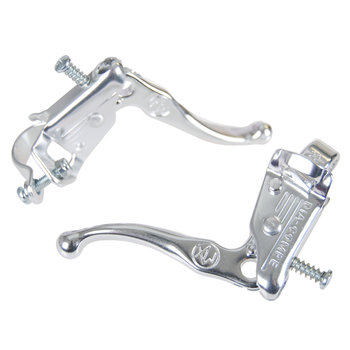 Dia-Compe Dia-Compe Tech 3 old school BMX brake levers lever set - SILVER ANODIZED