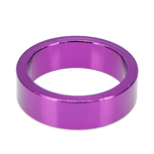 Porkchop BMX 1 1/8" headset spacer 10mm thick for threadless BMX or MTB bicycle - PURPLE