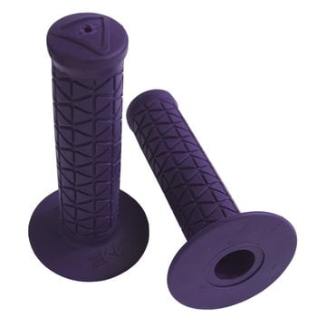 A'ME AME old school BMX bicycle grips - TRI - DARK PURPLE